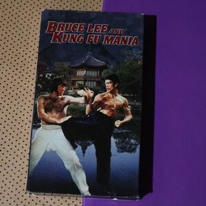 Bruce Lee and Kung Fu Mania VHS